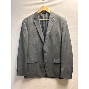 Lauren Ralph Lauren 100% Wool Blazer Sport Coat Men’s 46L Dark Grey 2 Button